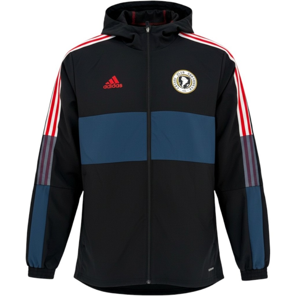 Adidas Futbol Jacket Men L Black Sudamerica 2019 Soccer Activewear Athleisure
